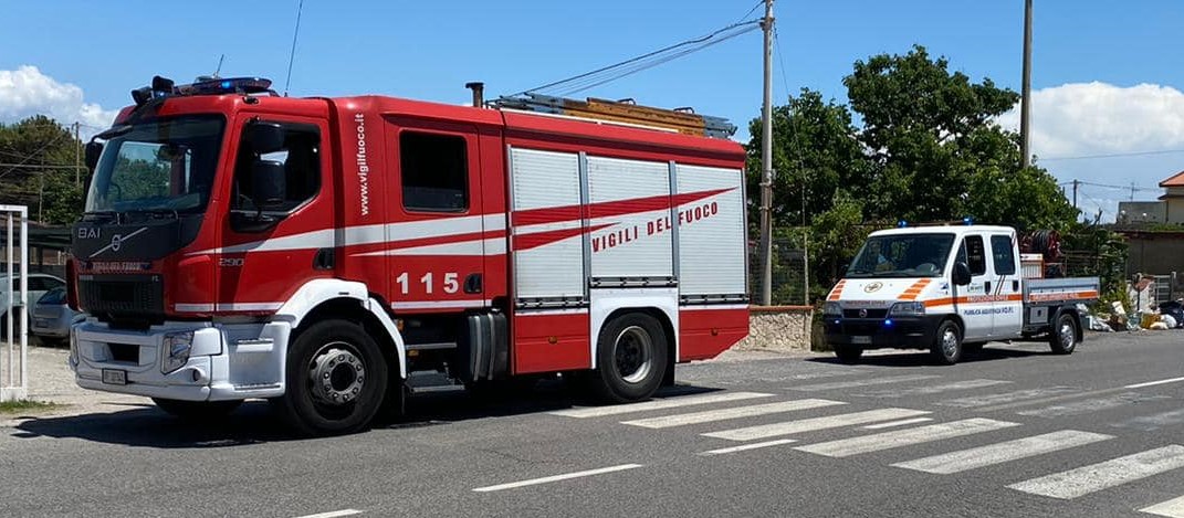 vopi incendio pontecagnano