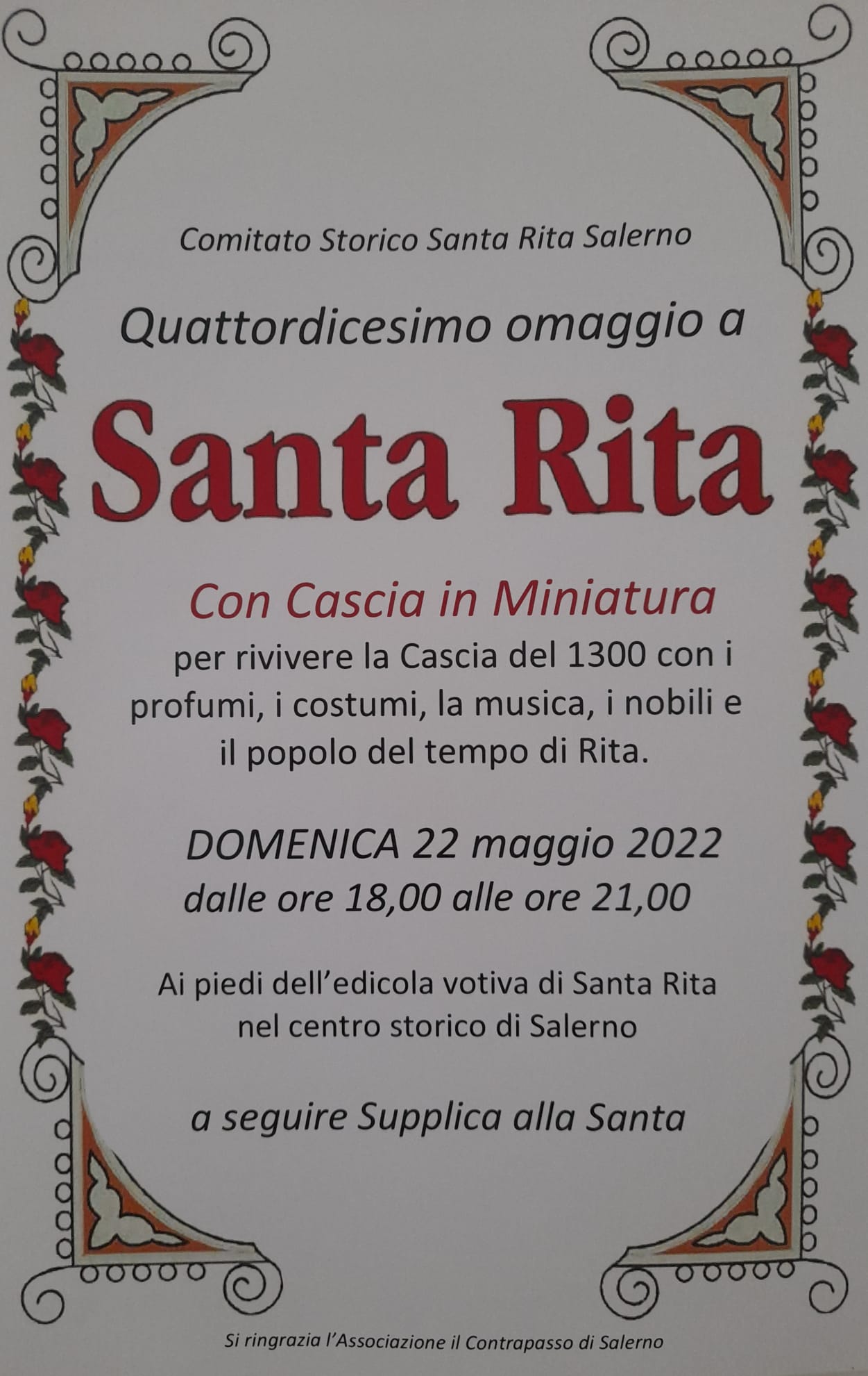 santa rita corteo salerno